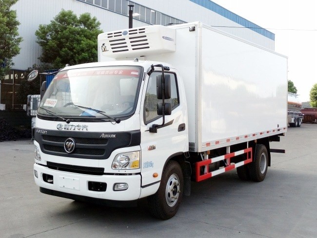 （厢长6米）福田欧马可单排冷藏车