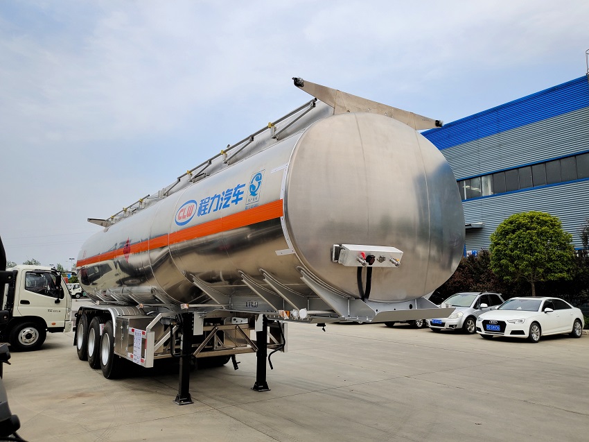35吨铝合金半挂油罐车