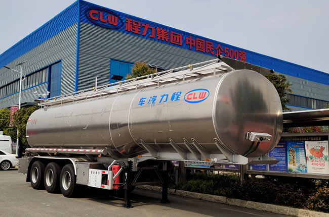43立方食用油铝合金半挂运输车