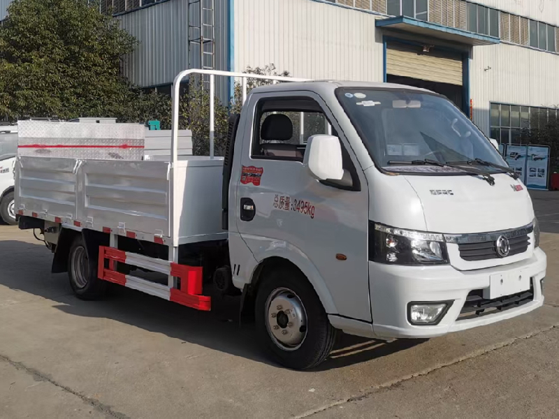 东风途逸平板桶装垃圾车