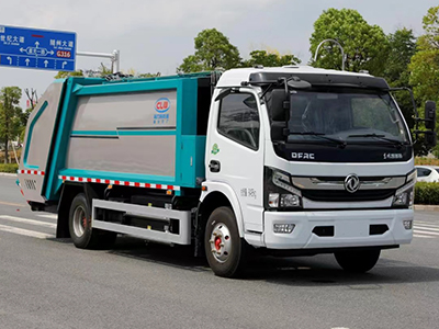 东风8方电动压缩垃圾车