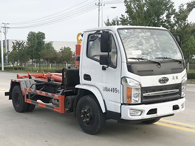 南骏7方地下室建筑垃圾车（蓝牌）